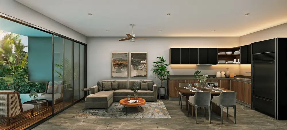 Aldea Zama, Paramar Black Apt: PH 312, Tulum, Quintana Roo, Mexico