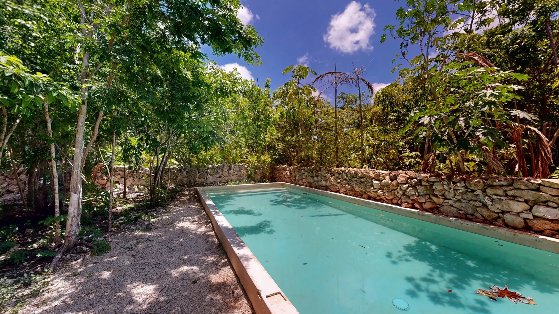 Private pool and gardens