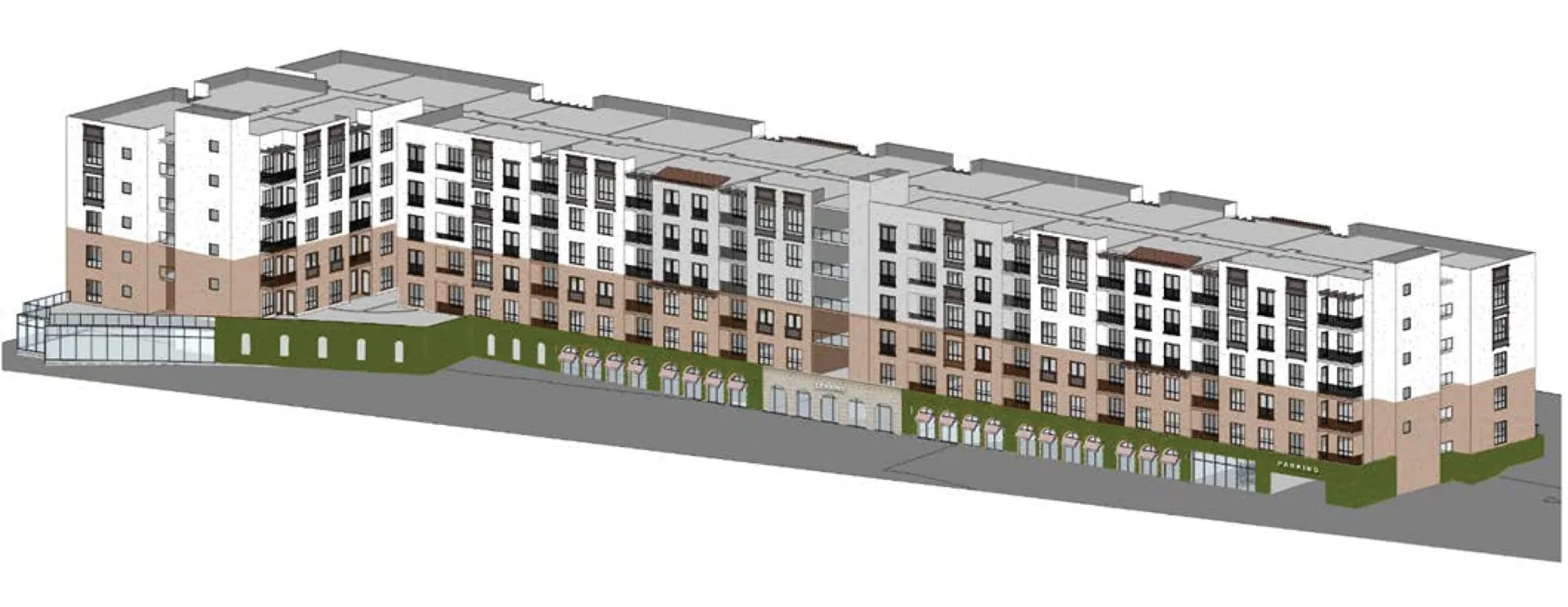 Massing rendering